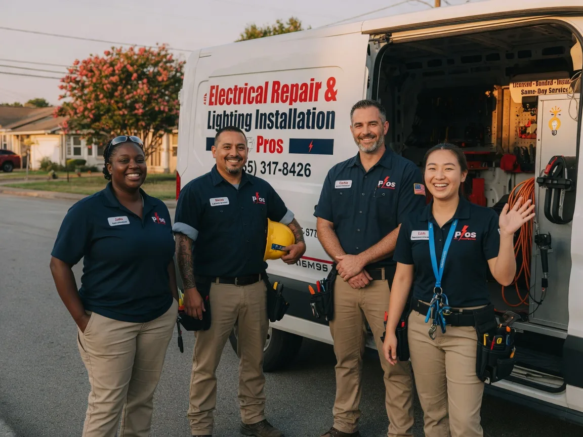 Licensed Electrician company in Lyons, TX